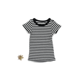 The Printed Short Sleeve Tee - Stripe