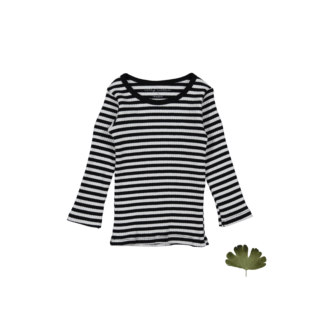 The Printed Long Sleeve Tee - Stripe