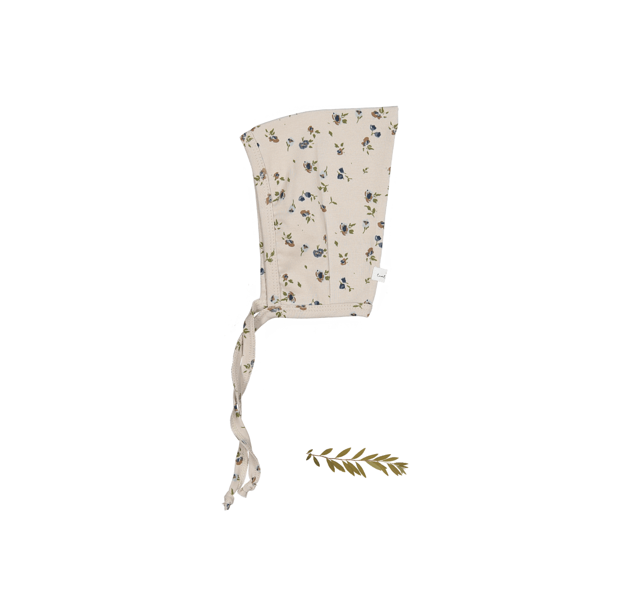 The Printed Pixie Bonnet - Floral Sand