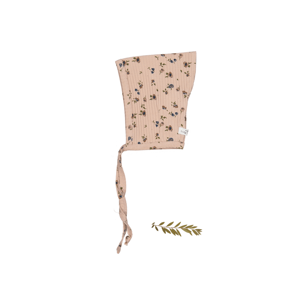 The Printed Pixie Bonnet - Floral Blush