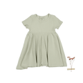 The Short Sleeve Dress - Mist