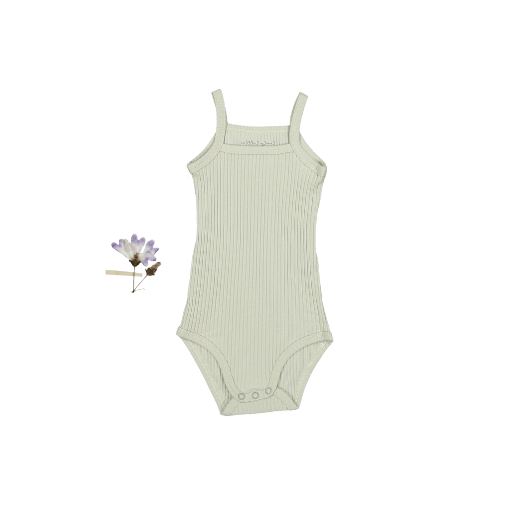 The Tank Onesie in Mist - Soft Cotton Stretch