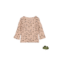 The Printed Long Sleeve Tee - Floral Blush