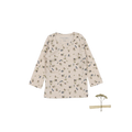 The Printed Long Sleeve Tee - Floral Sand