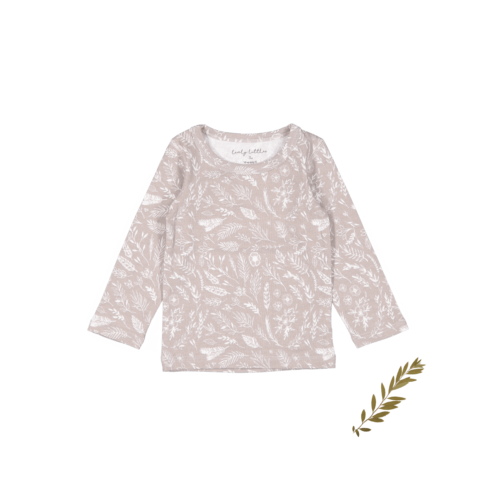 The Printed Long Sleeve Tee - Signature