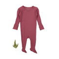The Snap Romper - Raspberry
