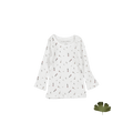 The Printed Long Sleeve Tee - Tulip