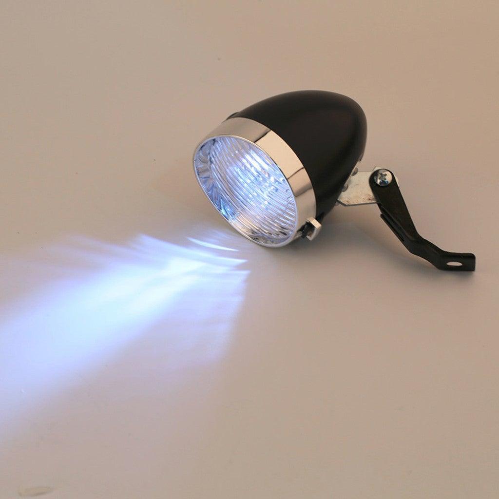 Vintage Style Bicycle Headlight - Classic Retro Bike Lamp