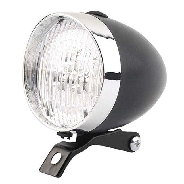 Vintage Style Bicycle Headlight - Classic Retro Bike Lamp