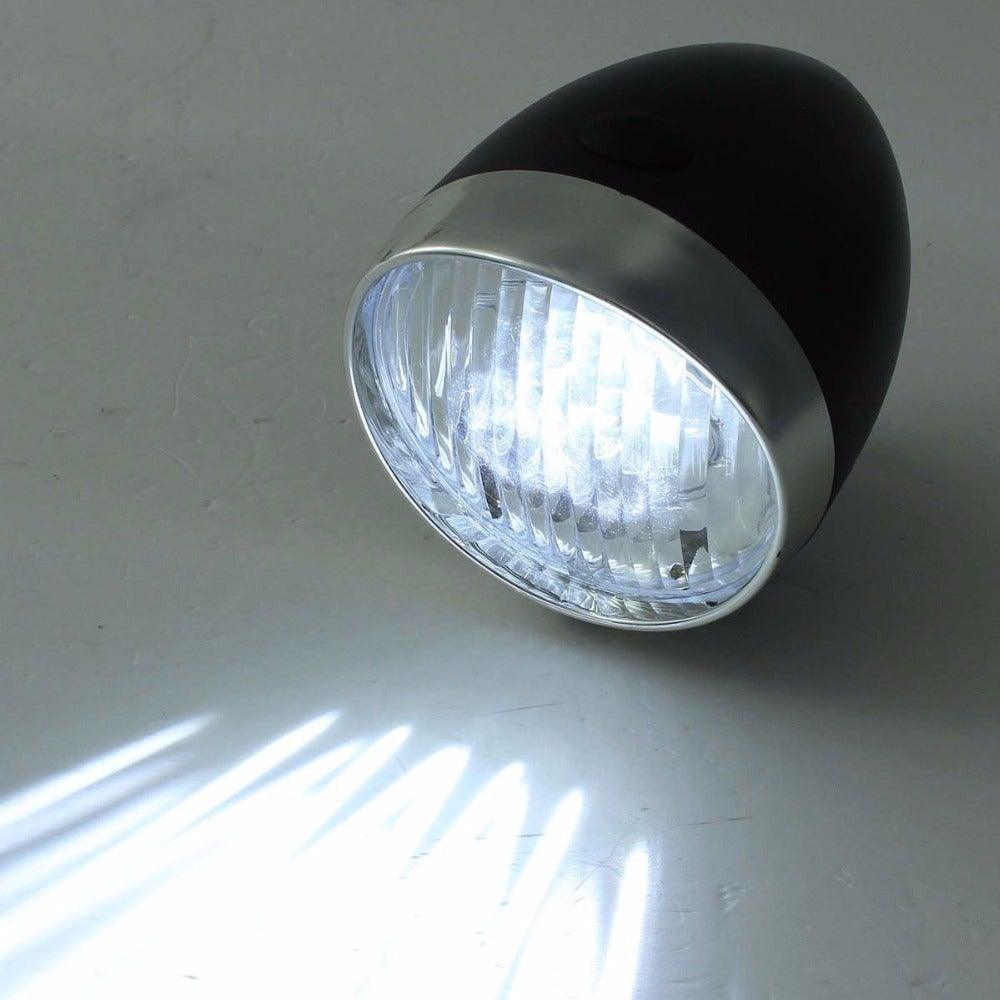 Vintage Style Bicycle Headlight - Classic Retro Bike Lamp