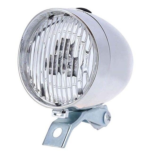 Vintage Style Bicycle Headlight - Classic Retro Bike Lamp
