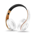 Retro Stereo Bluetooth Headphones with FM, SD Slot & Volume Control