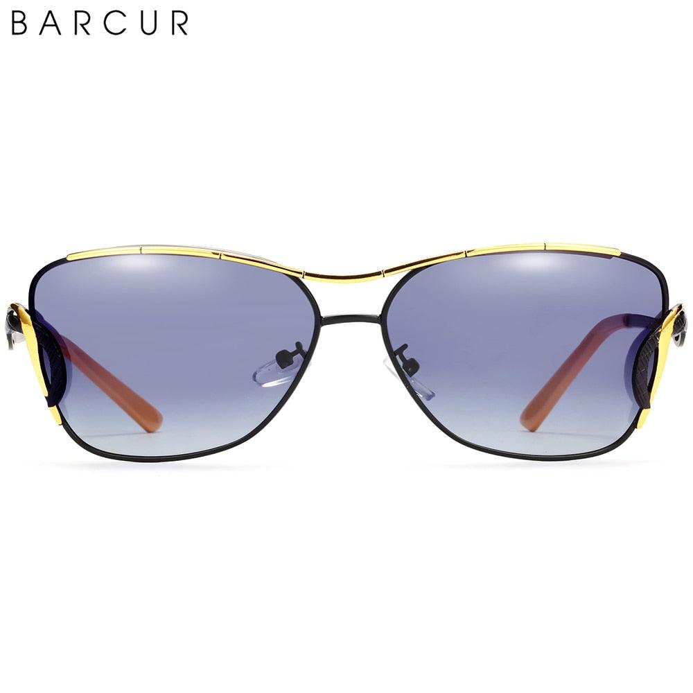 Oversized Square Aviator Sunglasses Luxury Women's Eyewear