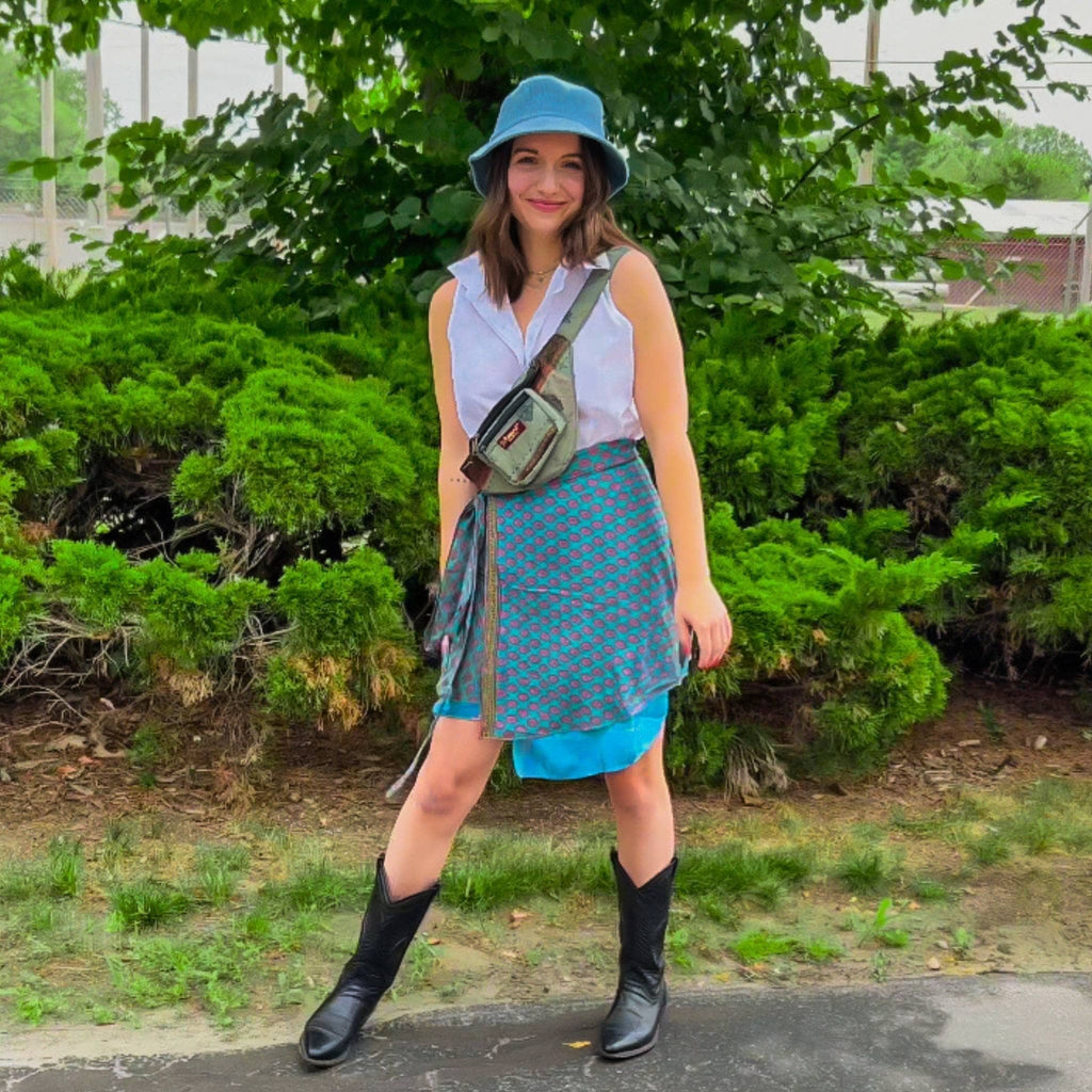 Original Sari Wrap Skirt