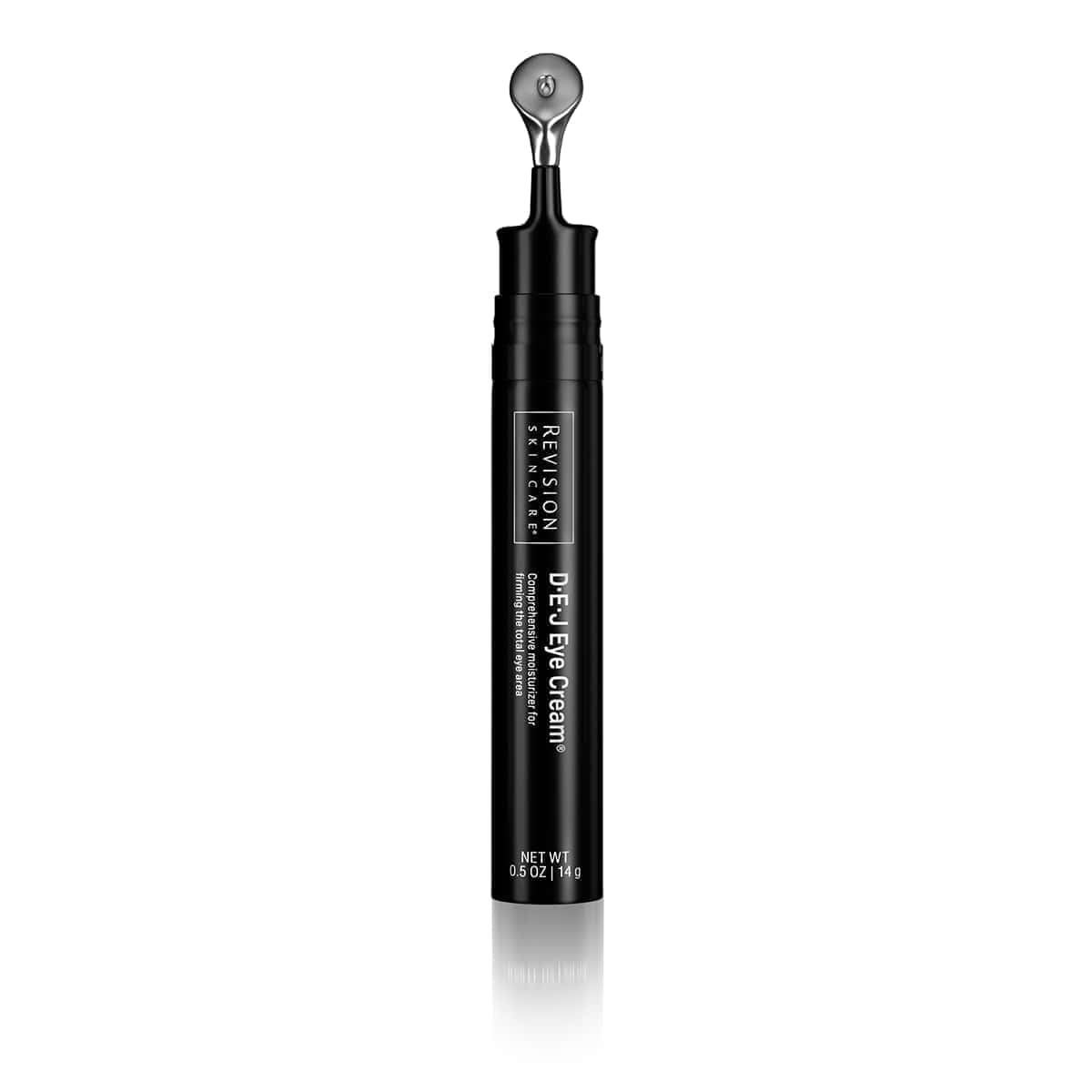 Revision Skincare D·E·J Eye Cream with precision applicator for eyelid lifting and firming