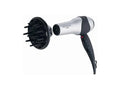 Revlon 1875W Turbo Ceramic + Ionic Hair Dryer in silver and matte black finish
