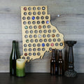 Rhode Island Beer Cap Map