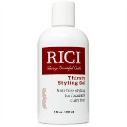 RICI Thirsty Gel styling product for curl definition and frizz control