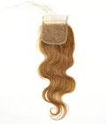 Rio Body Wave 4x4 Closure #27 premium human hair extension with natural wave texture