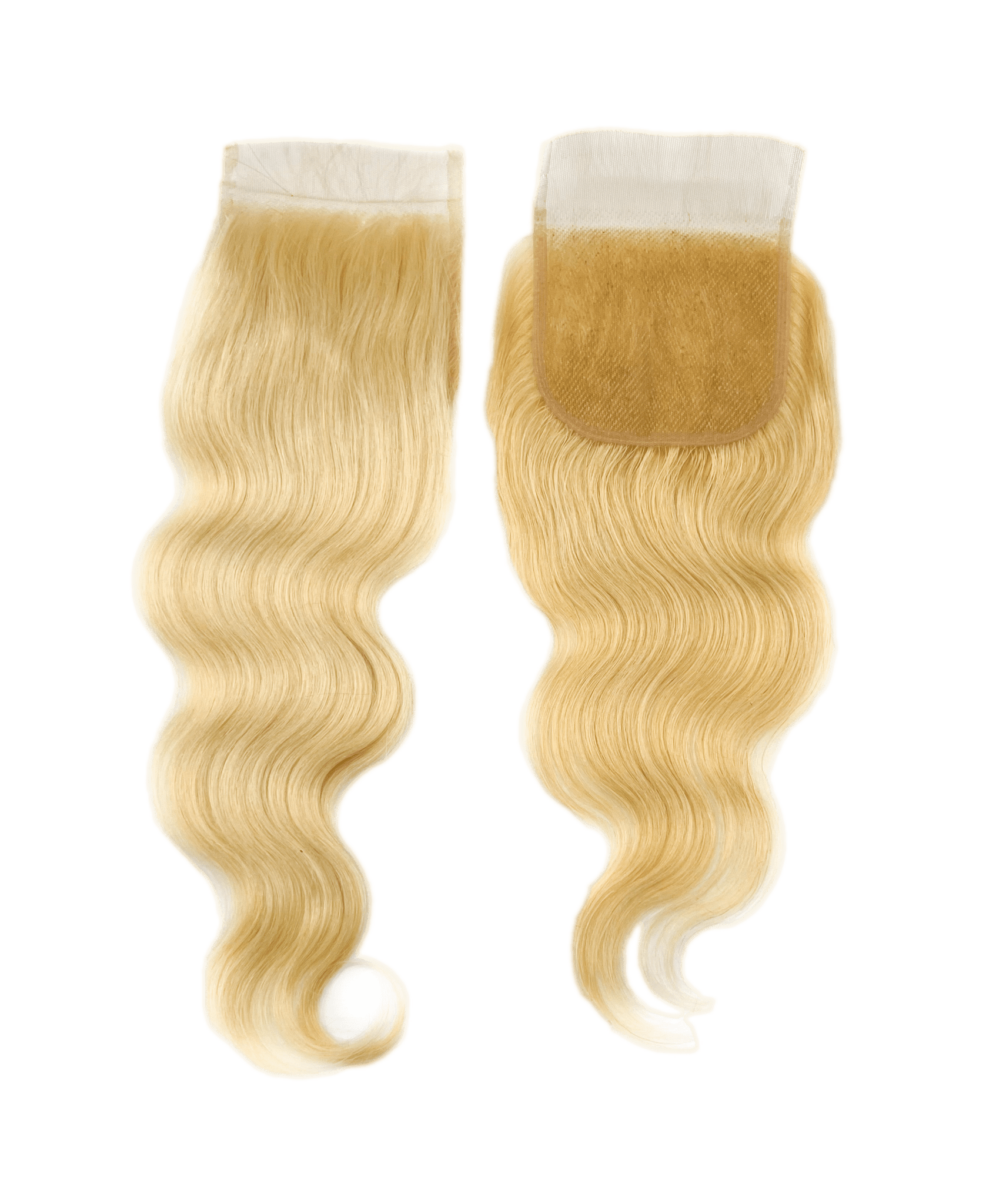 Close up of 4x4 Body Wave Ukrainian Virgin Remy Human Hair lace closure