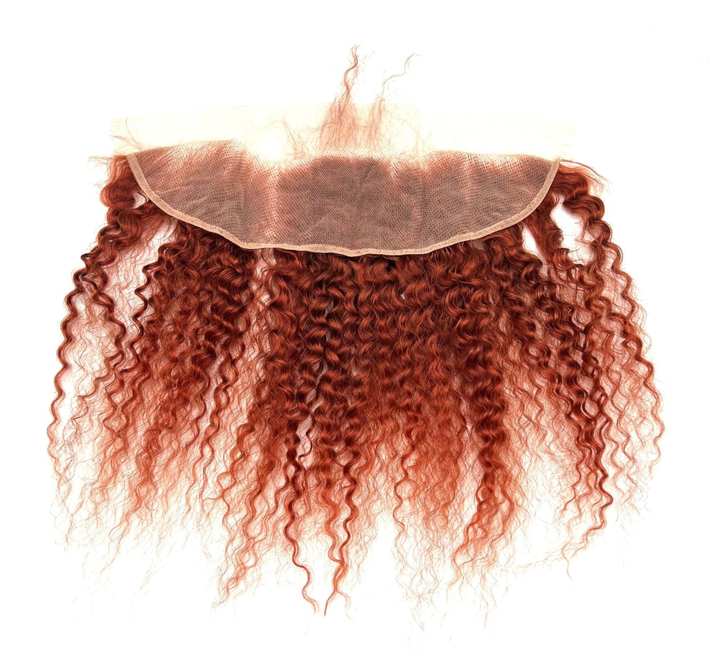 Bohemian 13x4 Ginger Ear to Ear Frontal Remy Human Hair