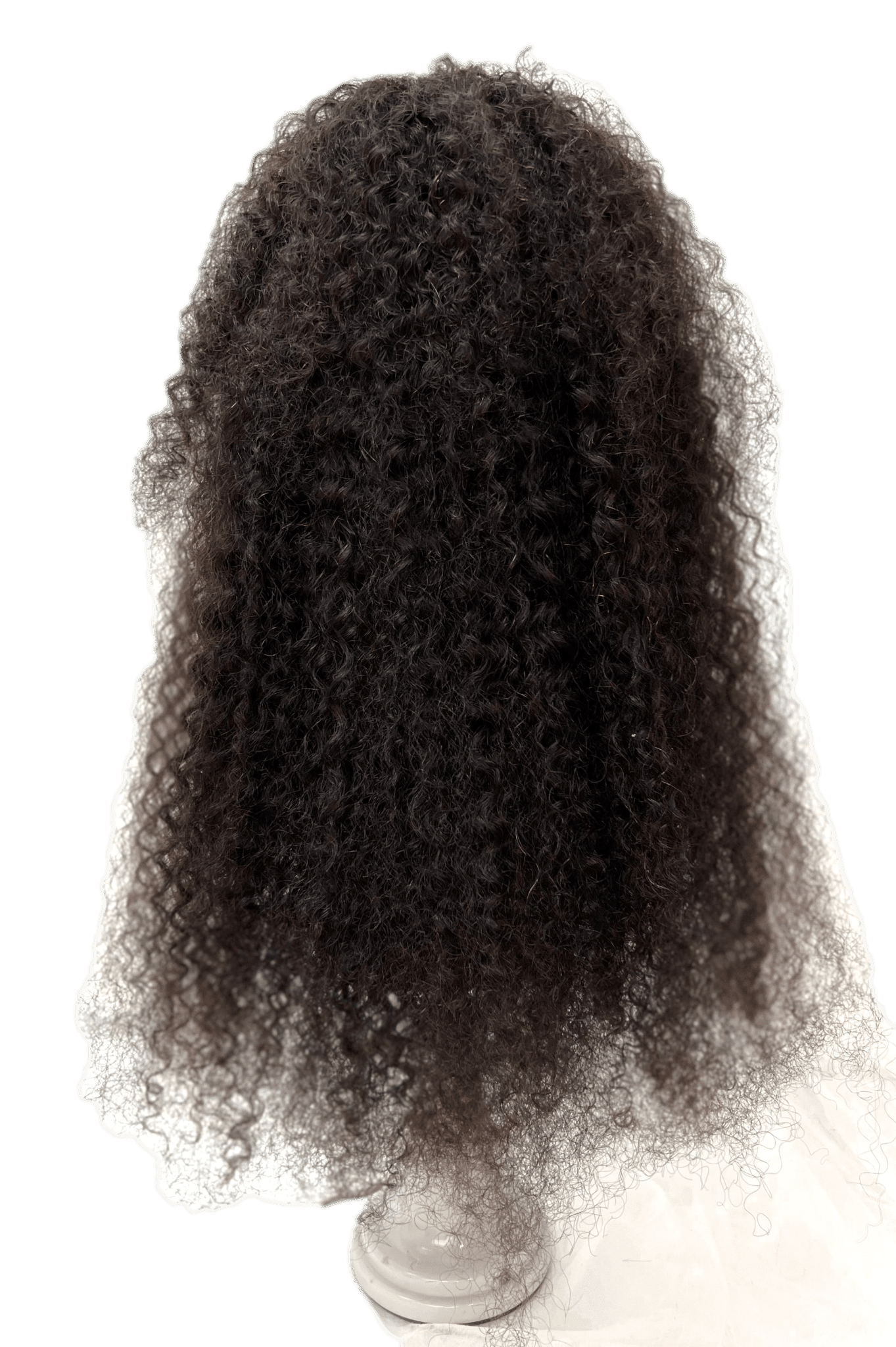 RIO Bohemian Lace Front Wig in natural jet black human hair with wavy texture