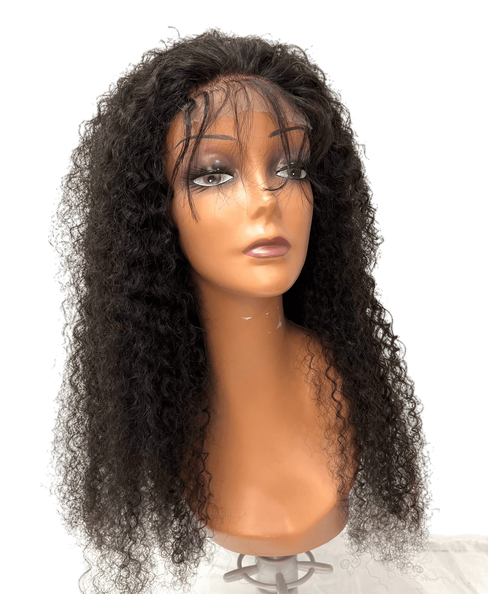 RIO Bohemian Lace Front Wig, 100% Virgin Remy Human Hair, Black