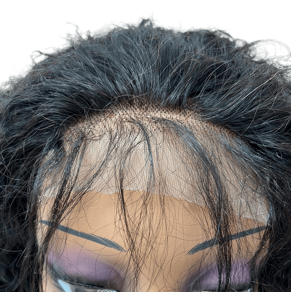 RIO Bohemian Lace Front Wig, 100% Virgin Remy Human Hair, Black