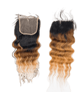 4x4 Malaysian Closure in Gold made from Virgin Remy Human Hair