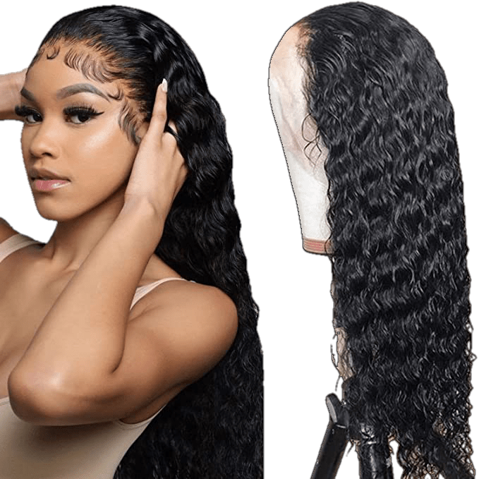 RIO Malaysian human hair front lace wig with 180% density