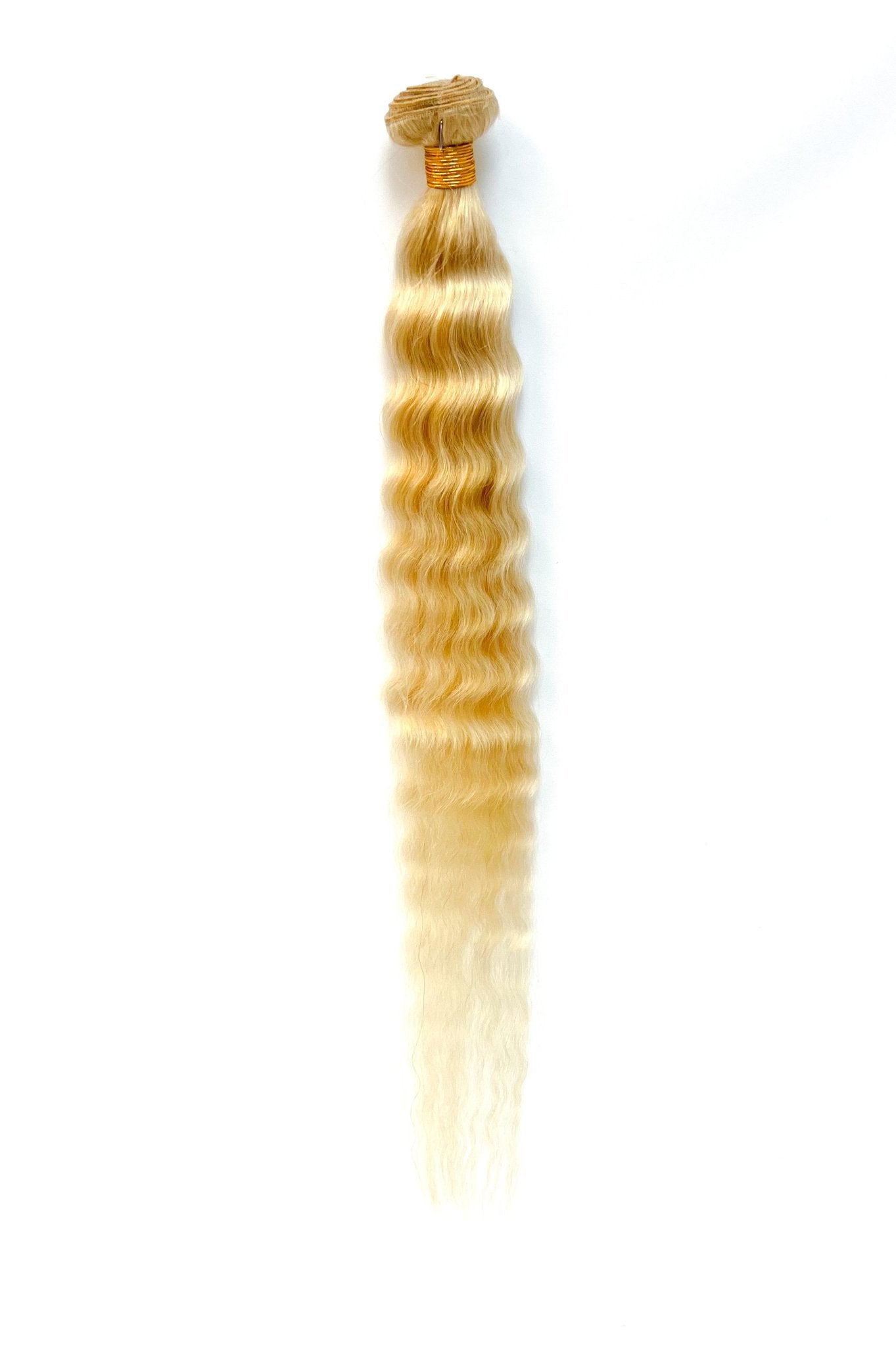 RIO Malaysian Ukrainian Human Hair Bundle Platinum Blonde 24-26"