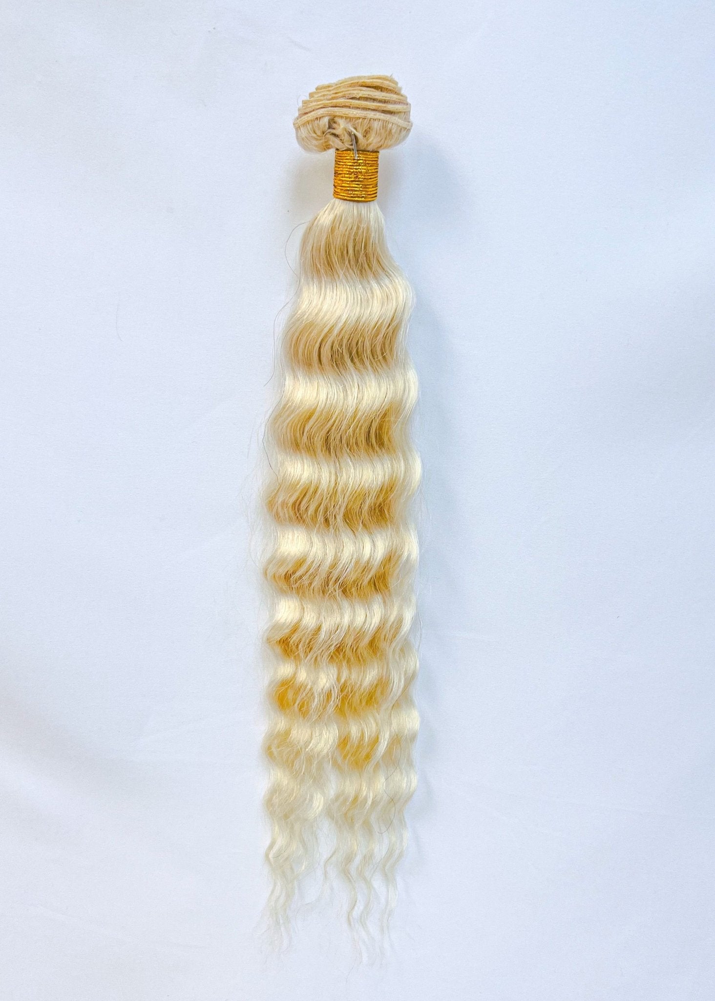 RIO Malaysian Ukrainian Human Hair Bundle Platinum Blonde 24-26"