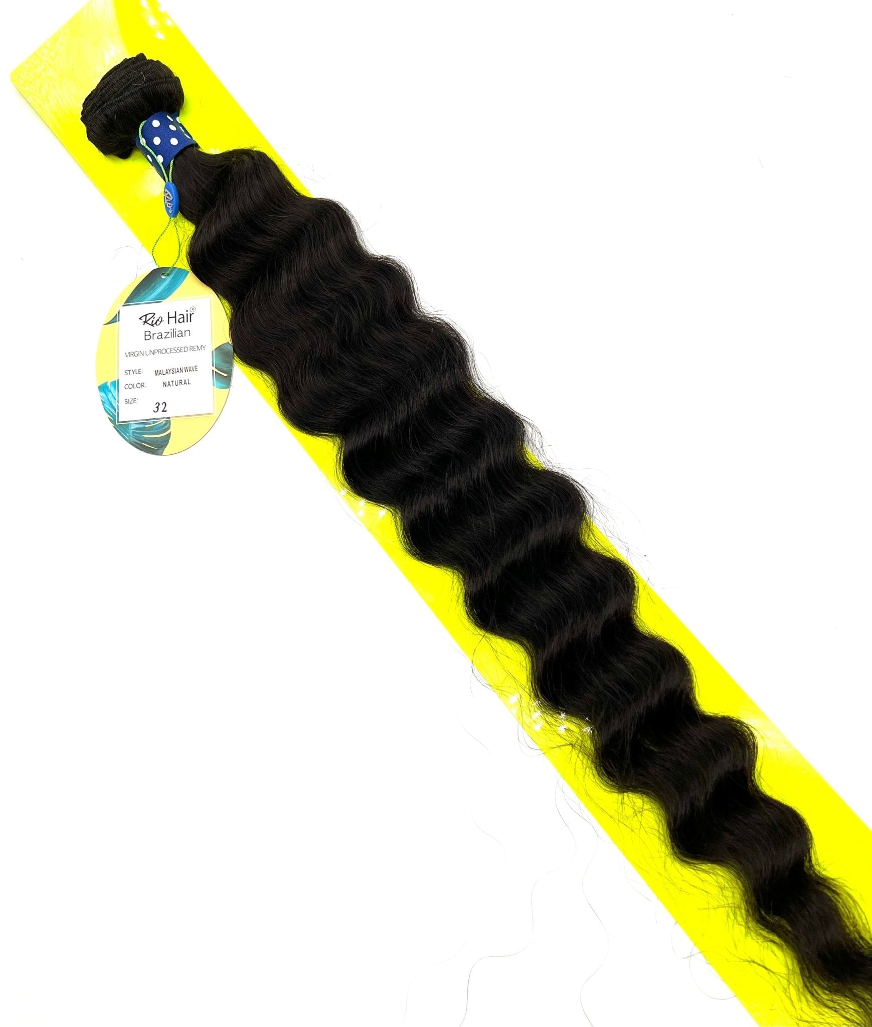 Malaysian Wave 100% Virgin Remy Human Hair Bundles - Natural Color