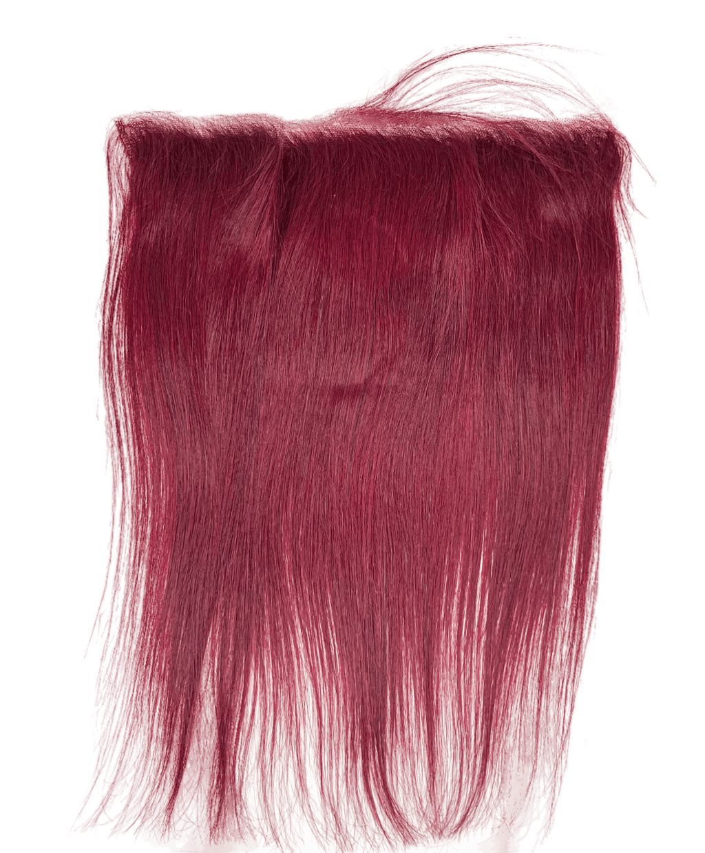 13x4 Straight Ear to Ear Lace Frontal in 99J Burgundy
