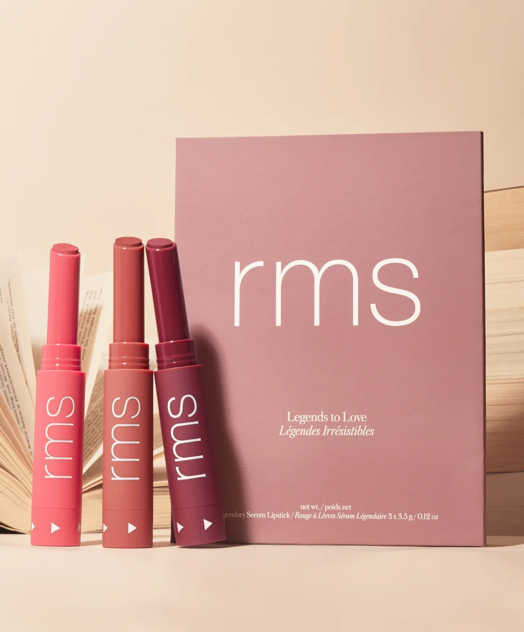 Legends to Love Lip Wardrobe: 3-Piece Serum Lipstick Trio Set
