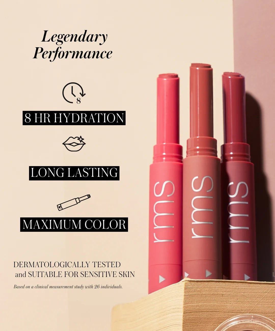 Legends to Love Lip Wardrobe: 3-Piece Serum Lipstick Trio Set