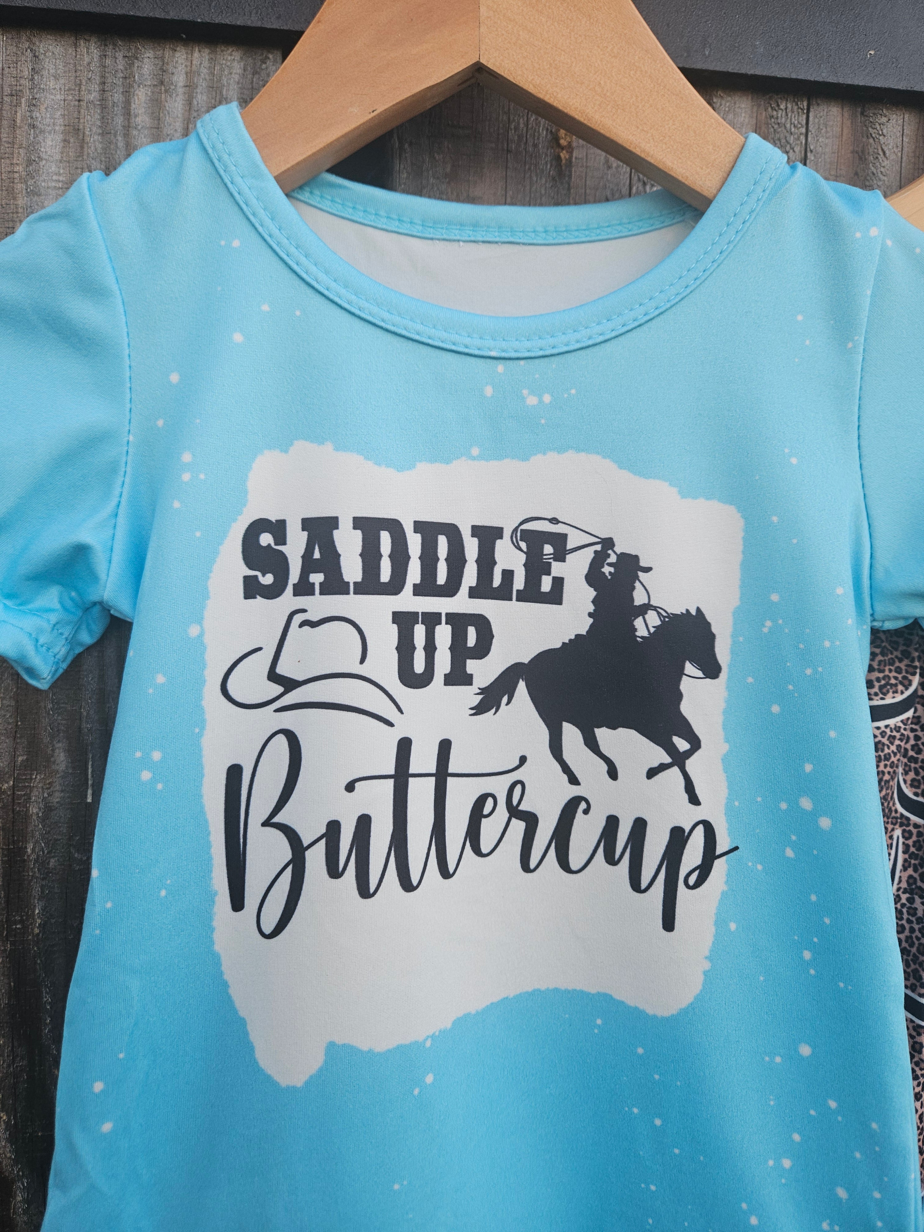 Saddle Up Buttercup Bell Bottom Set