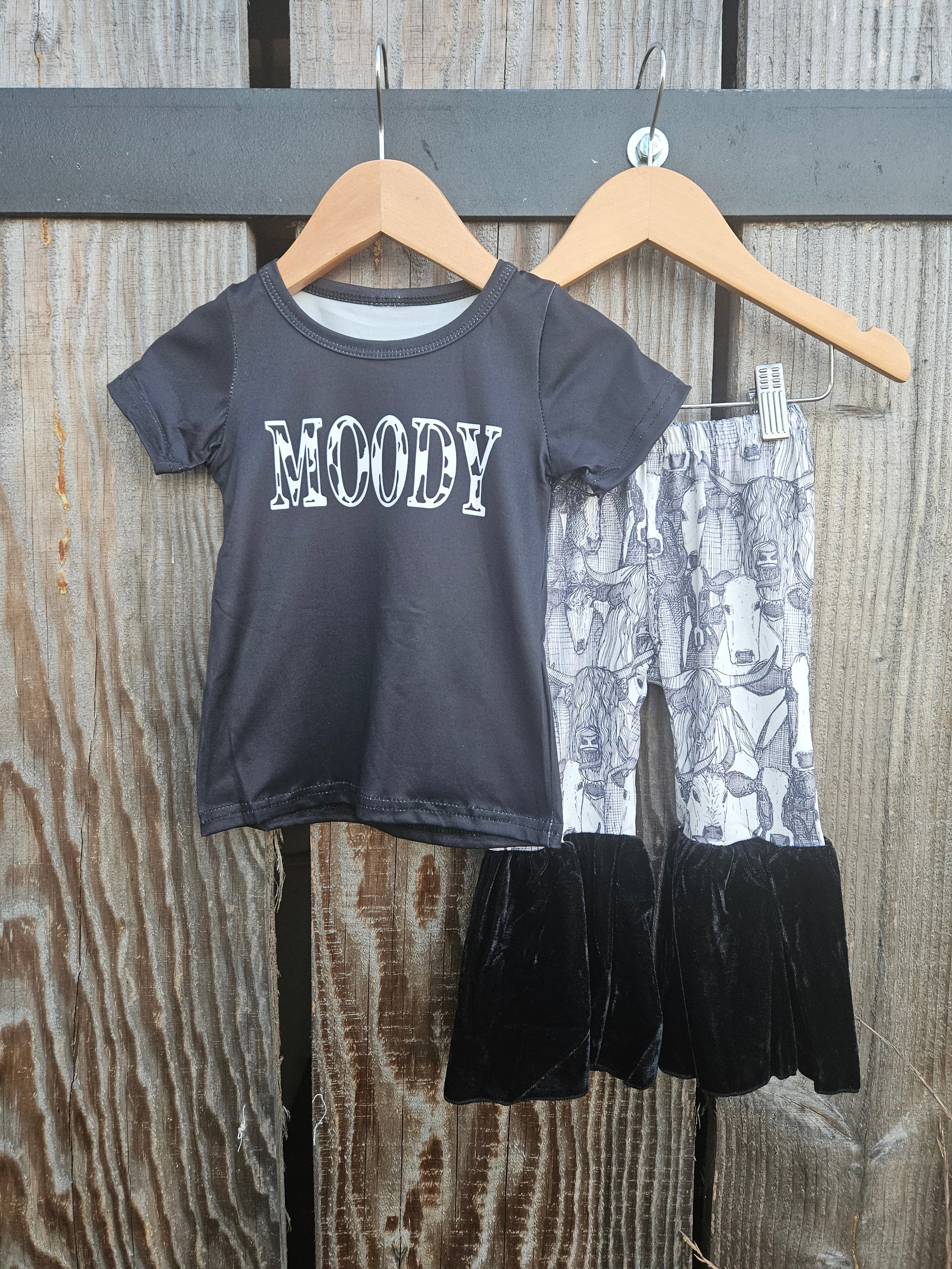 Moody Bell Bottom Set