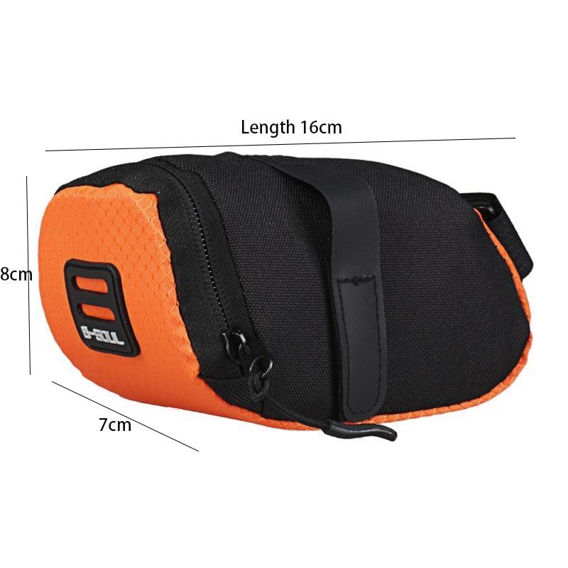 Waterproof Bicycle Storage Frame Bag with Easy-Access Zipper
