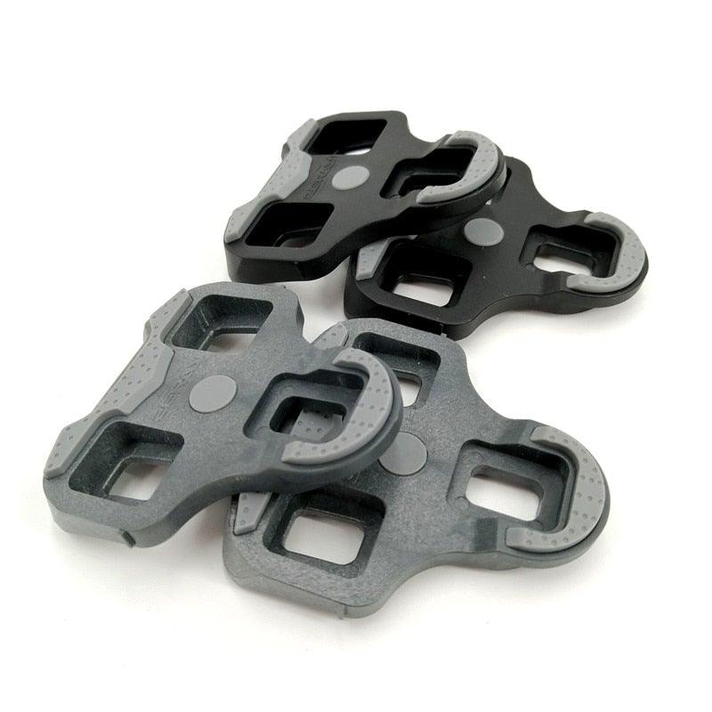 Road Bike Cycling Cleats Set – Self-Locking Anti-Slip Pedal Clips