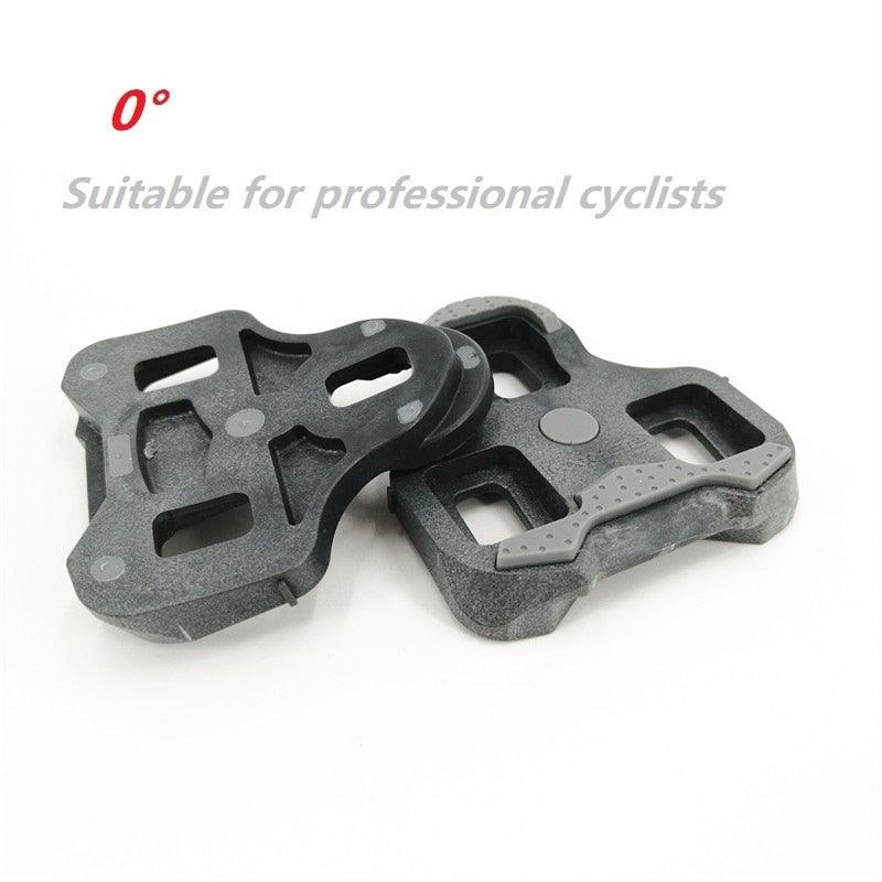 Road Bike Cycling Cleats Set – Self-Locking Anti-Slip Pedal Clips