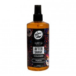 Rolda Patrón Aftershave Cologne 14oz bottle, a cooling men's grooming essential for post-shave skin relief.