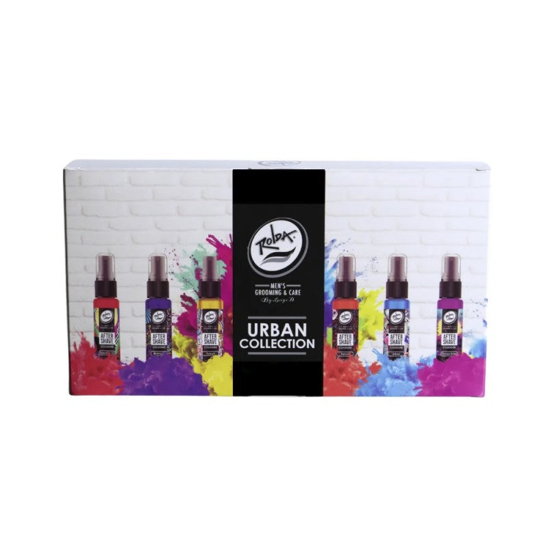 Urban Collection Men’s Travel Aftershave Cologne 6-Pack Kit