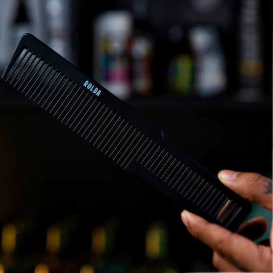 Professional 3PK Carbon Fiber Barber Comb Kit - Heat Resistant