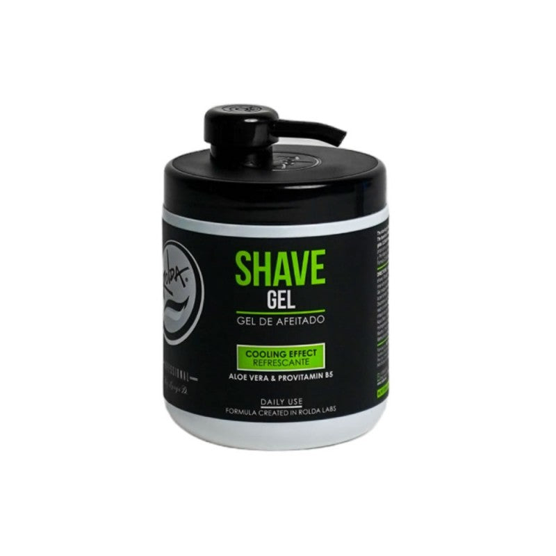 17oz Cooling Effect Shave Gel bottle with aloe vera and menthol cooling properties