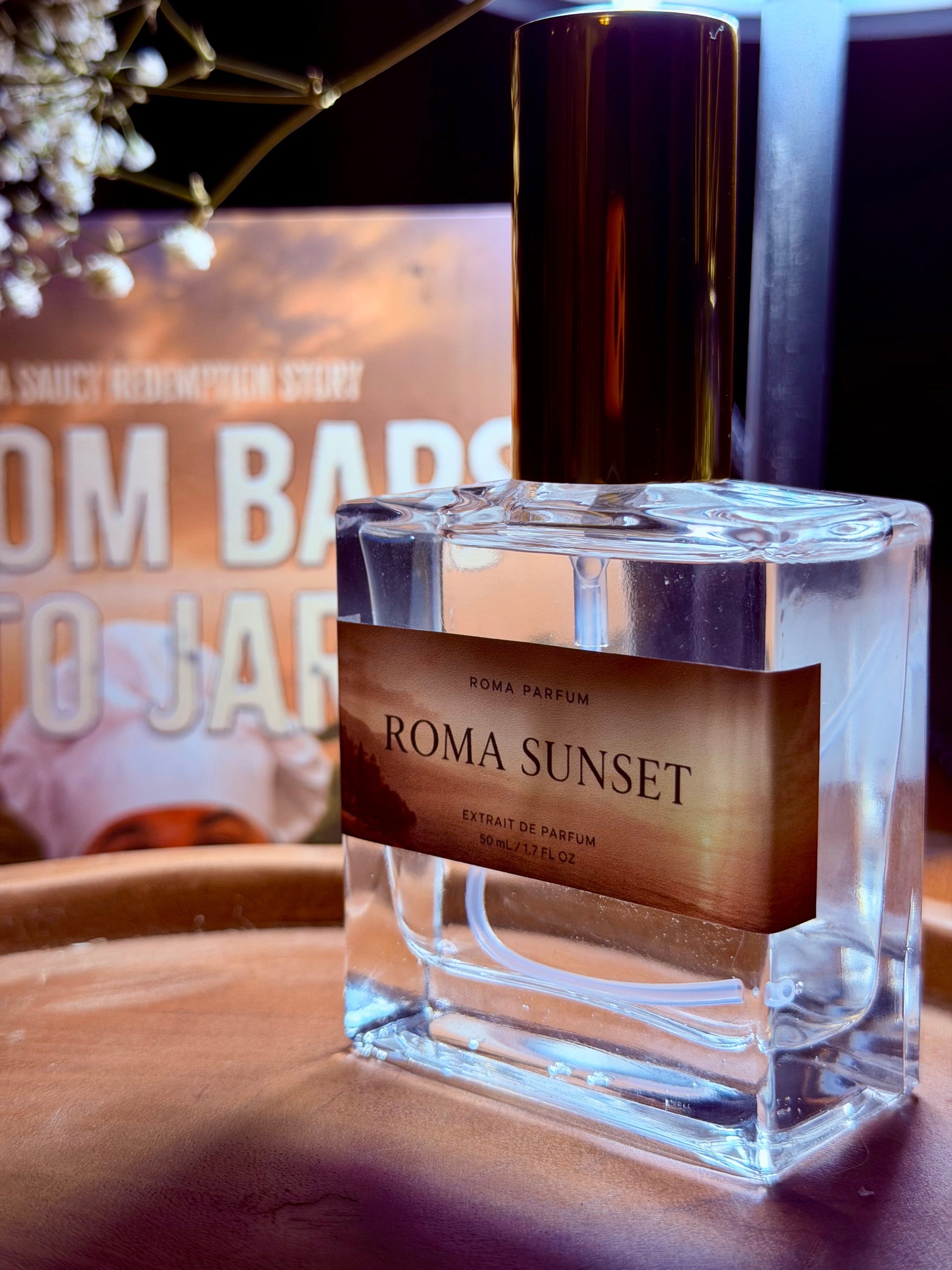 Roma Sunset Extrait de Parfum – Pear, Dark Vanilla & Tonka Bean