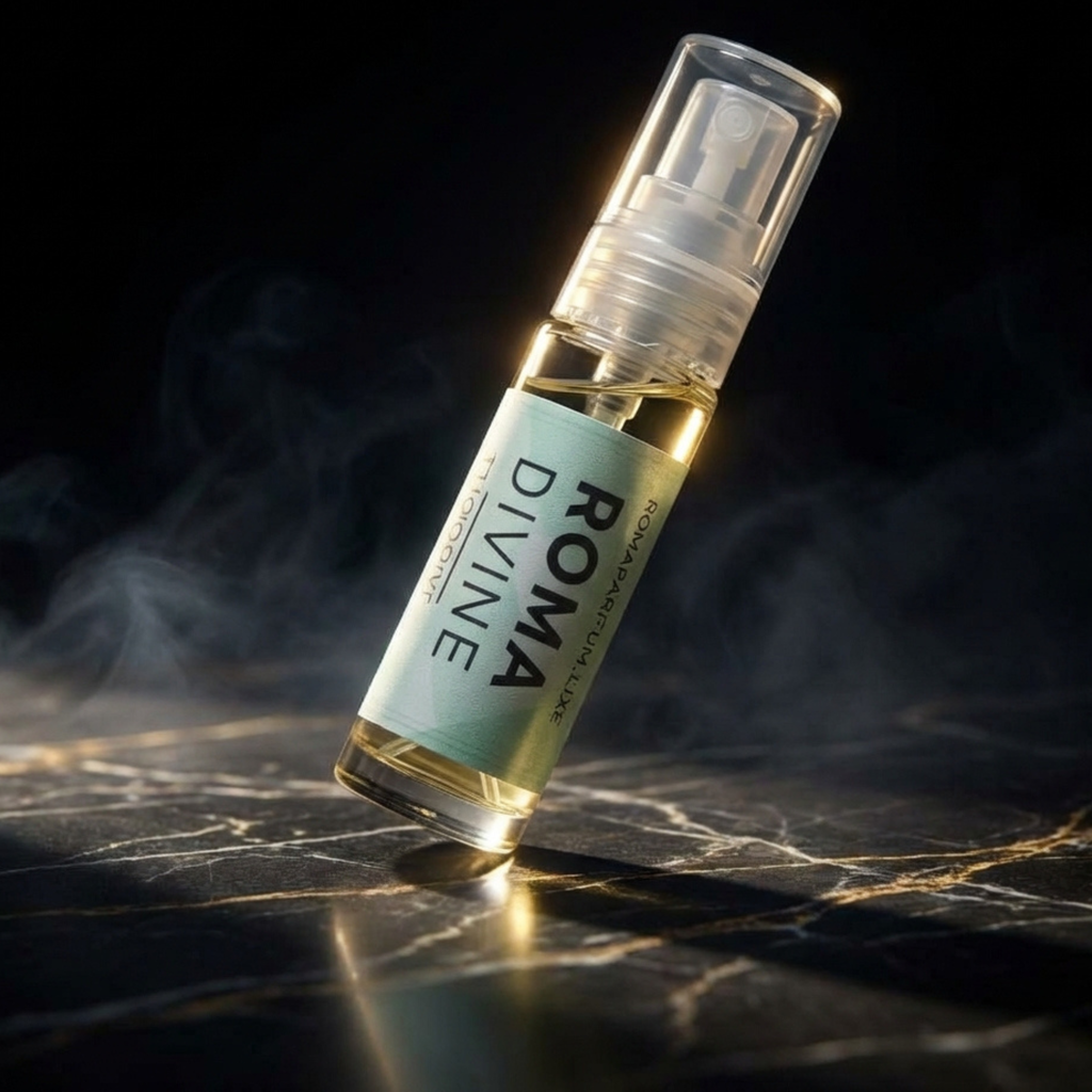 Roma Divine 2mL Extrait de Parfum Sample Unisex Mint Vanilla Wood