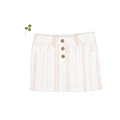 Rose Stripe Denim Skirt for Kids | Summer