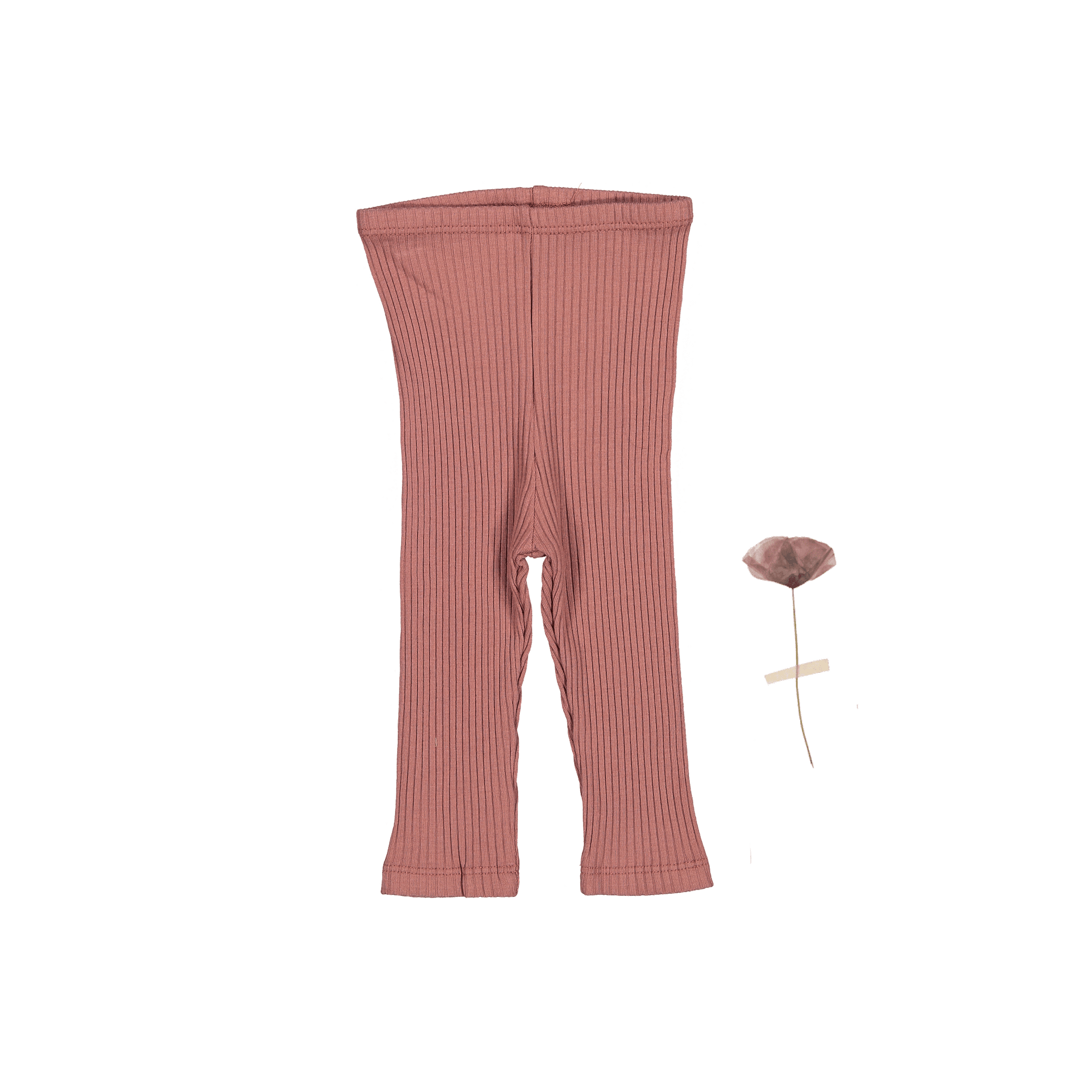 The Legging - Rosewood Ribbed