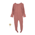 The Romper - Rosewood Ribbed